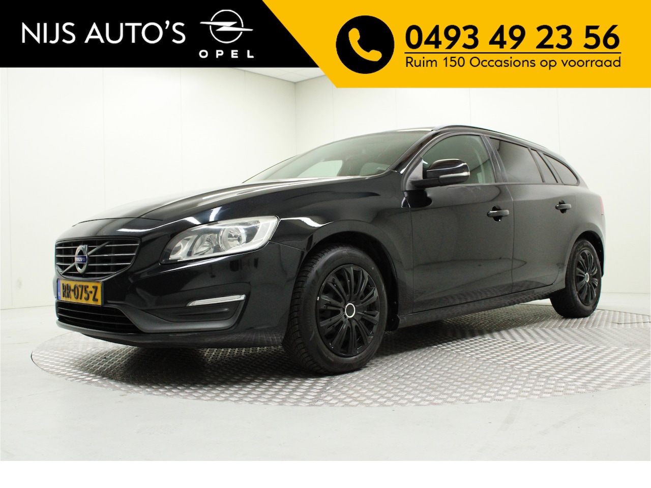 Volvo V60 - 1.6 D2 Summum | Euro 5 | Climate / Trekhaak / Bluetooth / Stoelverwarming - AutoWereld.nl