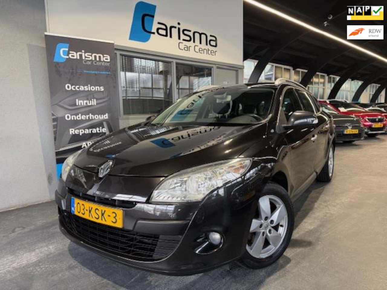 Renault Mégane Estate - 1.6 Dynamique Navi|Cruise|Clima - AutoWereld.nl