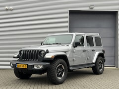 Jeep Wrangler - 2.2D Sahara I Aut. I Grijs Kenteken I 9800 Km I Carplay I Leder I 4WD