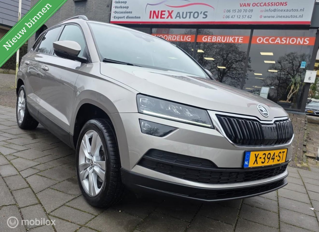 Skoda Karoq - 1.0 TSI Clever Edition Keyless Carplay Dealer onderhouden - AutoWereld.nl