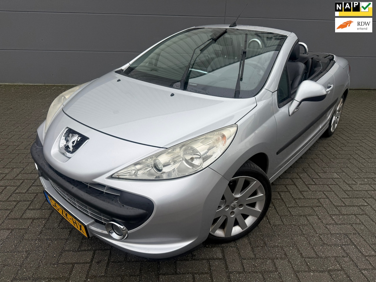 Peugeot 207 CC - 1.6 VTi Féline*Automaat*CAMERA*CRUISE*NAVI*CABRIO*LEER BEKELDING - AutoWereld.nl