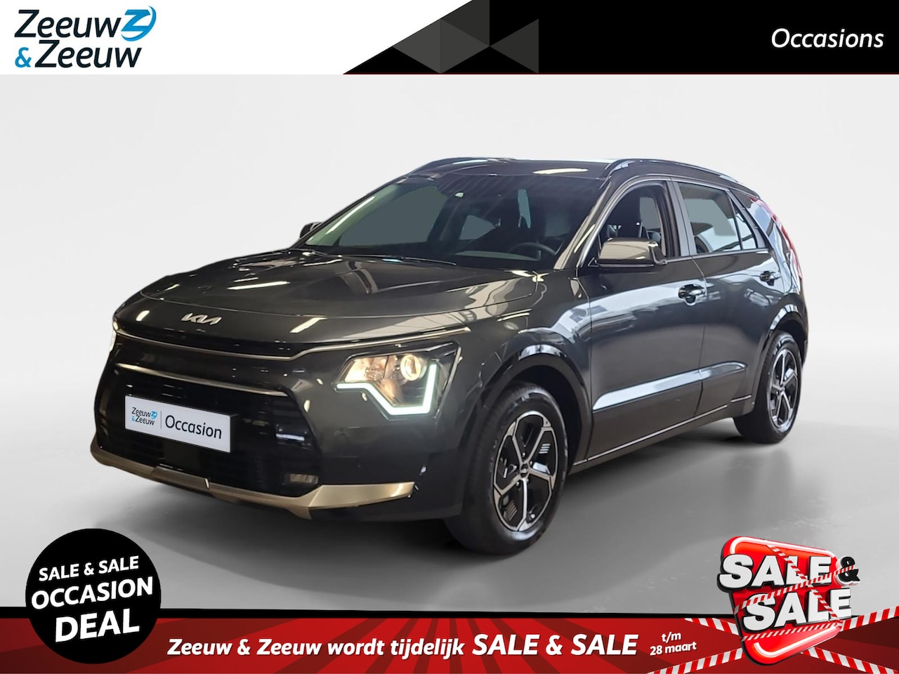 Kia Niro - 1.6 GDi Hybrid DynamicLine 1e Eigenaar | Fabrieksgarantie | NAP - AutoWereld.nl