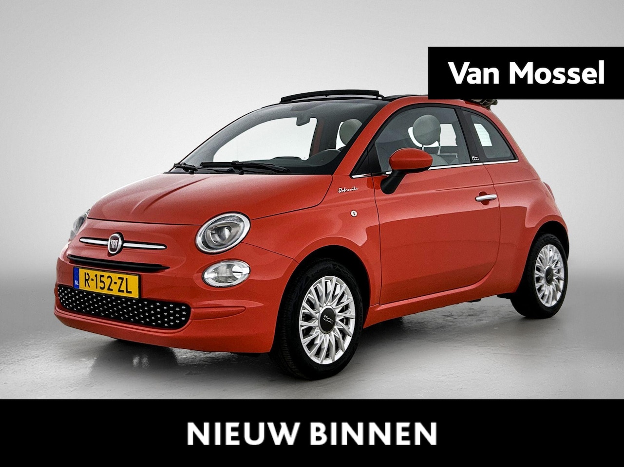 Fiat 500 C - 1.0 Hybrid Dolcevita | PDC | Airco | Apple Carplay & Android Auto - AutoWereld.nl
