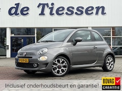 Fiat 500 - 1.0 Hybrid Cult Cabrio, PDC, Carplay, Rijklaar met beurt & garantie