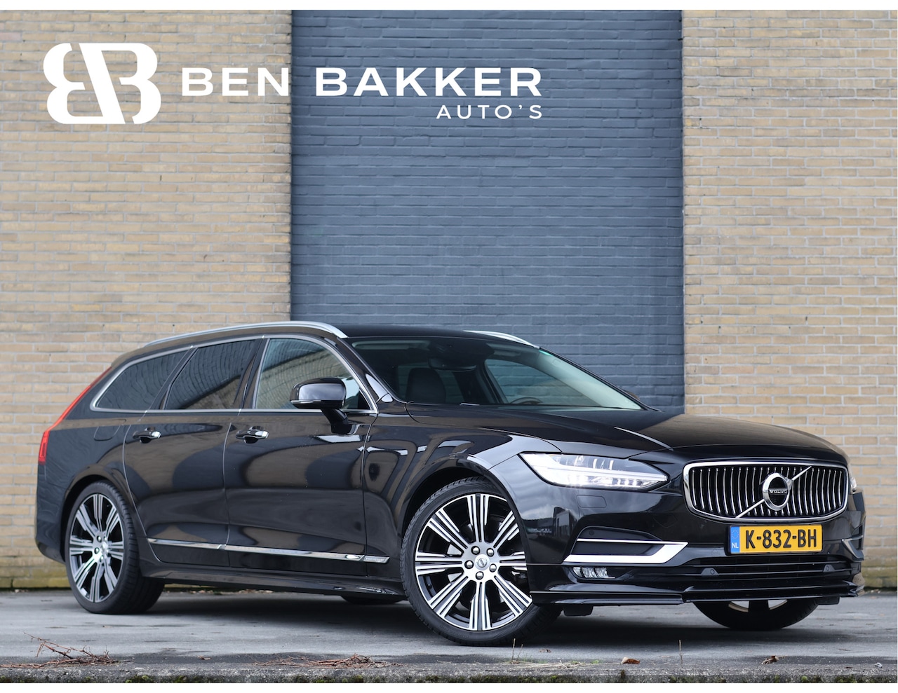 Volvo V90 - 2.0 T4 Inscription 190PK | Org. NL | Pilot Assist | 360° Camera | Nappa | Keyless | - AutoWereld.nl
