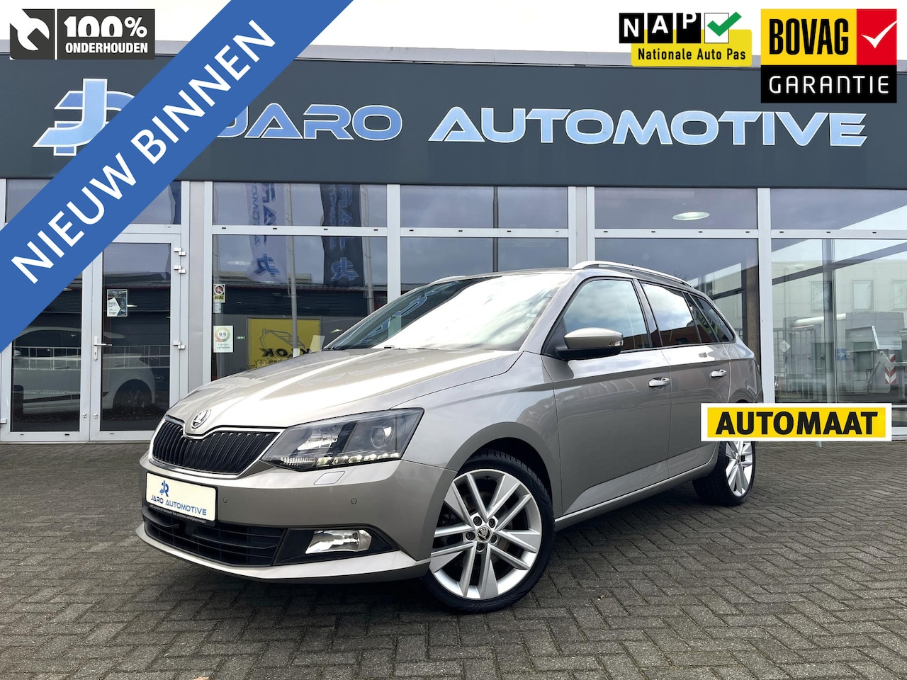Skoda Fabia Combi - 1.2 TSI Style | AUTOMAAT | Keyless | Stoelverwarming | PDC voor en achter | Trekhaak | NAP - AutoWereld.nl