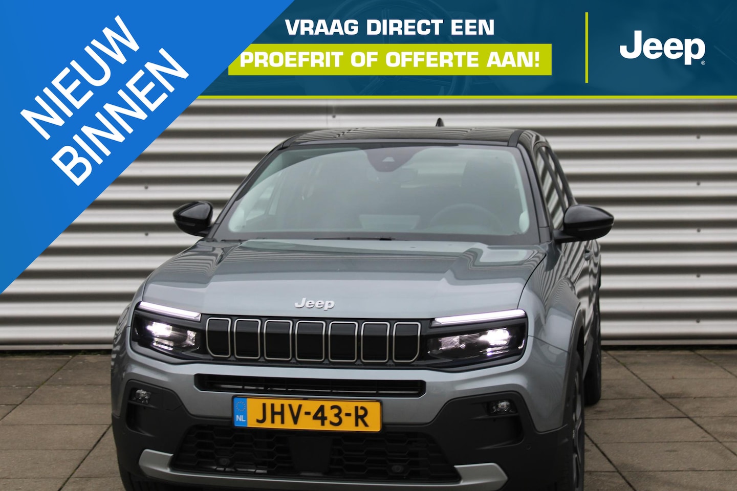 Jeep Avenger - Avenger 54 kWh |Elec. Achterklep|Navigatie|Apple Carplay - AutoWereld.nl
