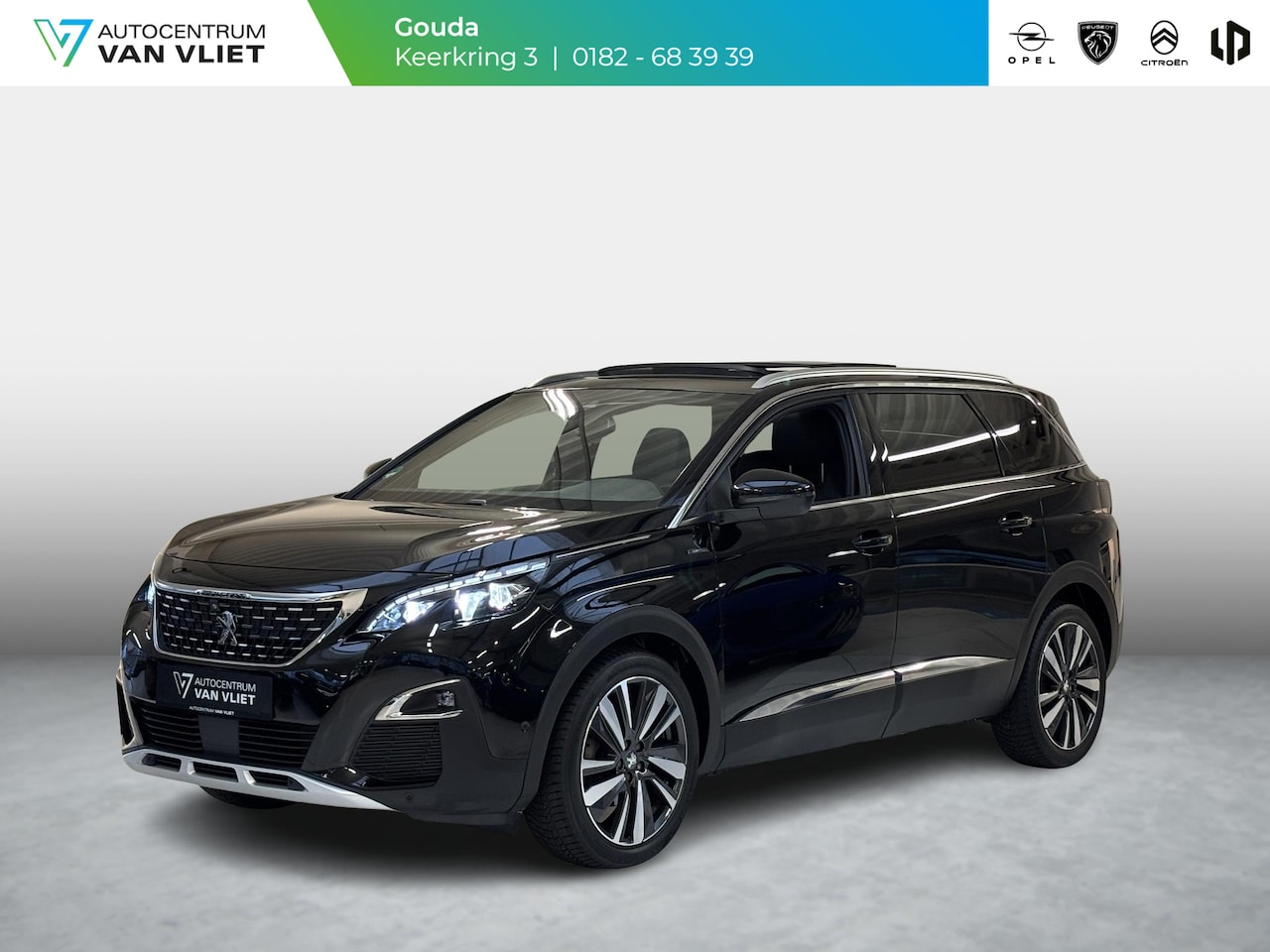 Peugeot 5008 - 1.6 PureTech GT-Line 7 pers | Panoramadak | Trekhaak afneembaar | Leder | Memory | Stoelve - AutoWereld.nl