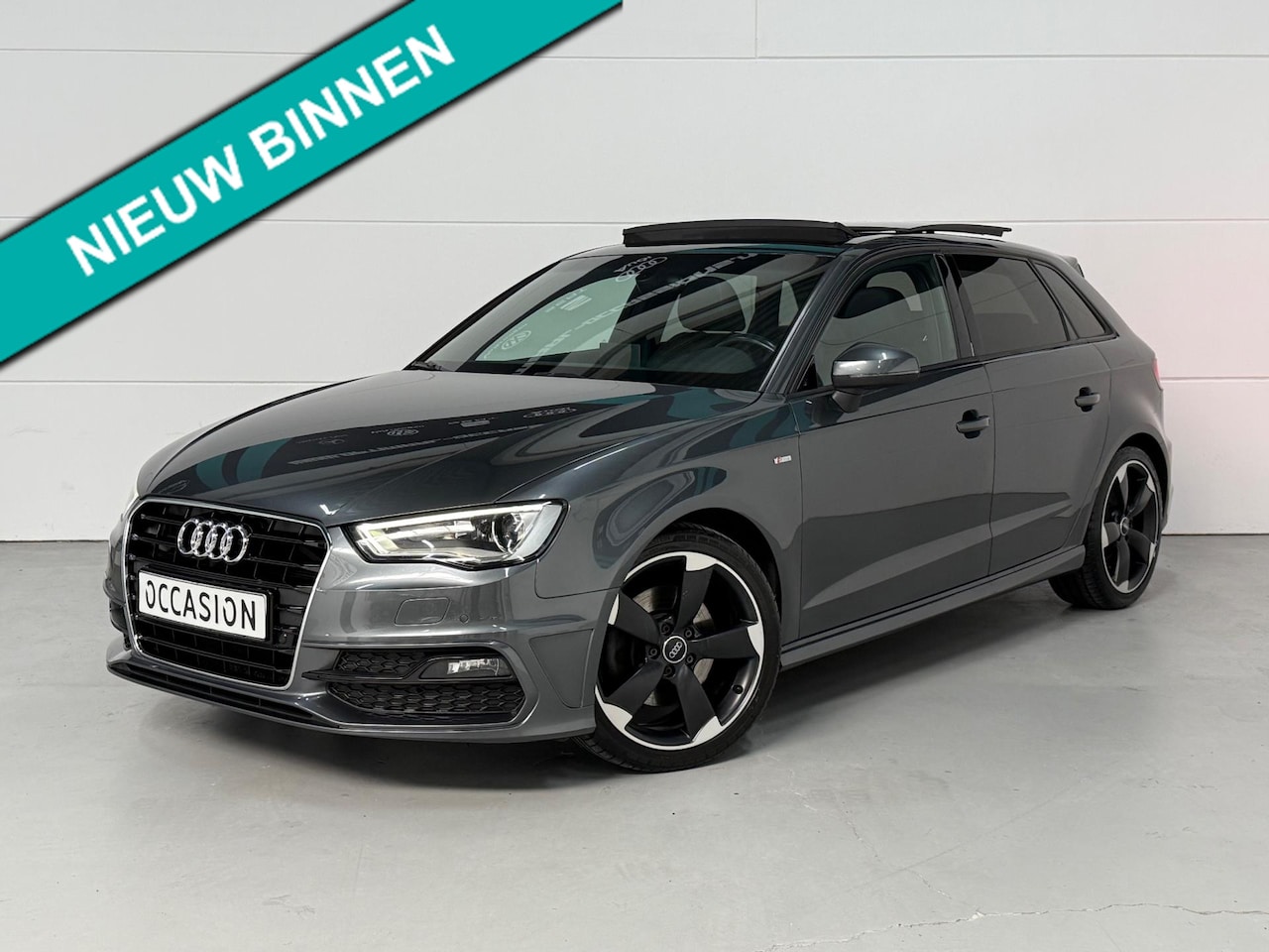 Audi A3 Sportback - 1.8 TFSI 3x S-Line Pano Navi Xenon B&O Keyless Vol - AutoWereld.nl