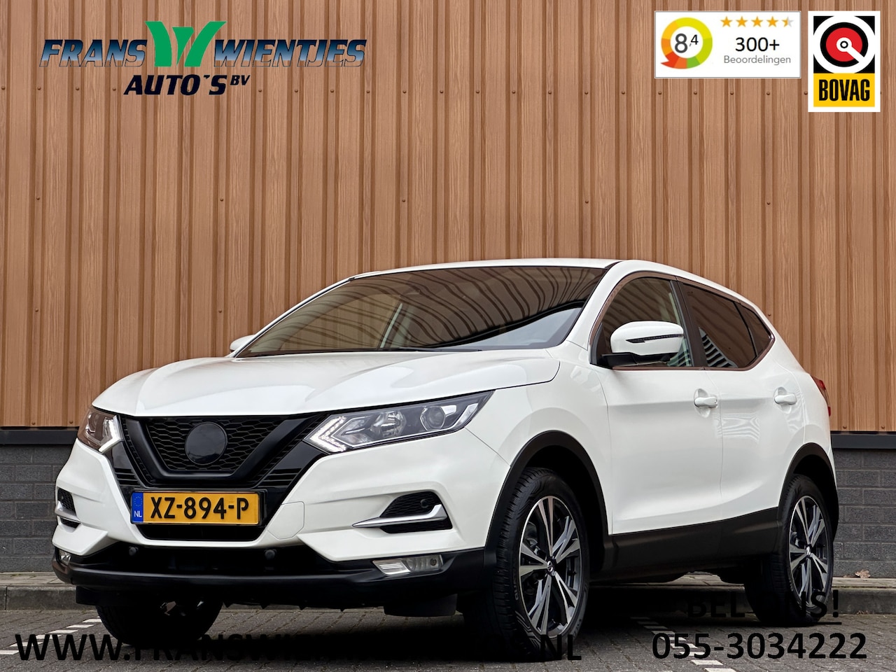 Nissan Qashqai - 1.3 DIG-T N-Connecta | Cruise Control | 360 Camera | Apple Carplay | Android Auto | Parkee - AutoWereld.nl