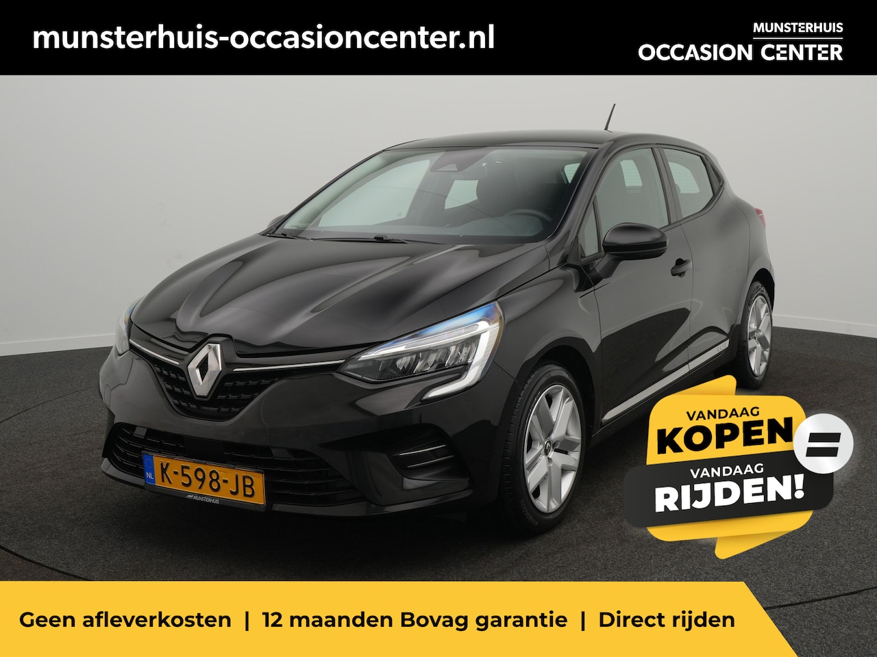 Renault Clio - TCe 100 Zen - RIJKLAARPRIJS - Apple Carplay - Android Auto - Dealeronderhouden - AutoWereld.nl
