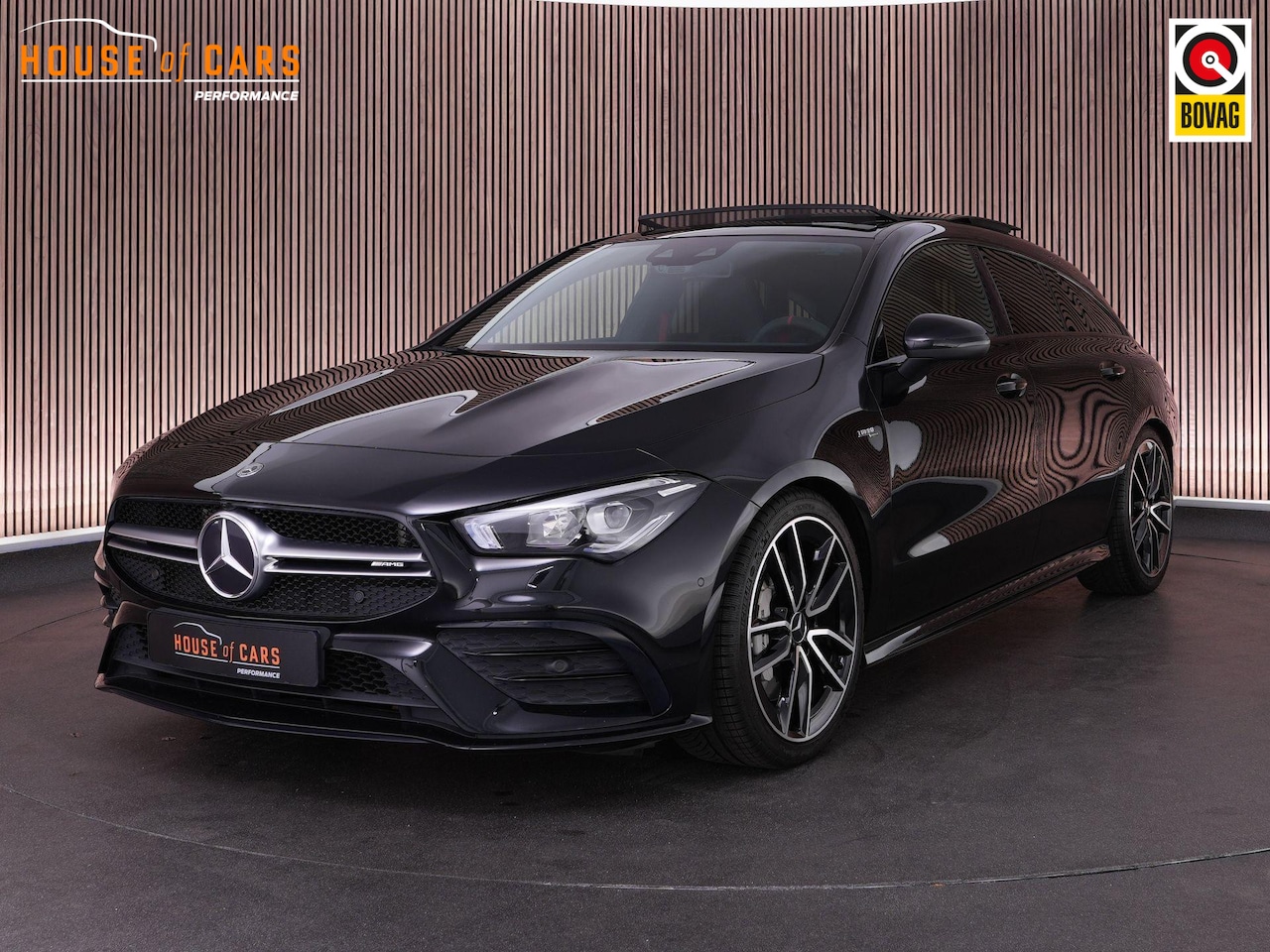 Mercedes-Benz CLA-Klasse - 35 AMG 306pk 4MATIC Premium Plus |panoramadak|Burmester|HUD|BLIS|Apple Carplay|stoelverwar - AutoWereld.nl