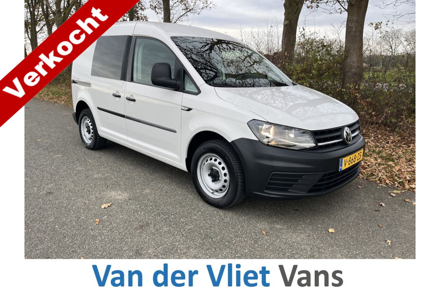 Volkswagen Caddy - 2.0 TDI E6 BMT BPM Vrij! Lease €171p/m, Airco, PDC, Cruise controle,  Onderhoudshistorie a - AutoWereld.nl