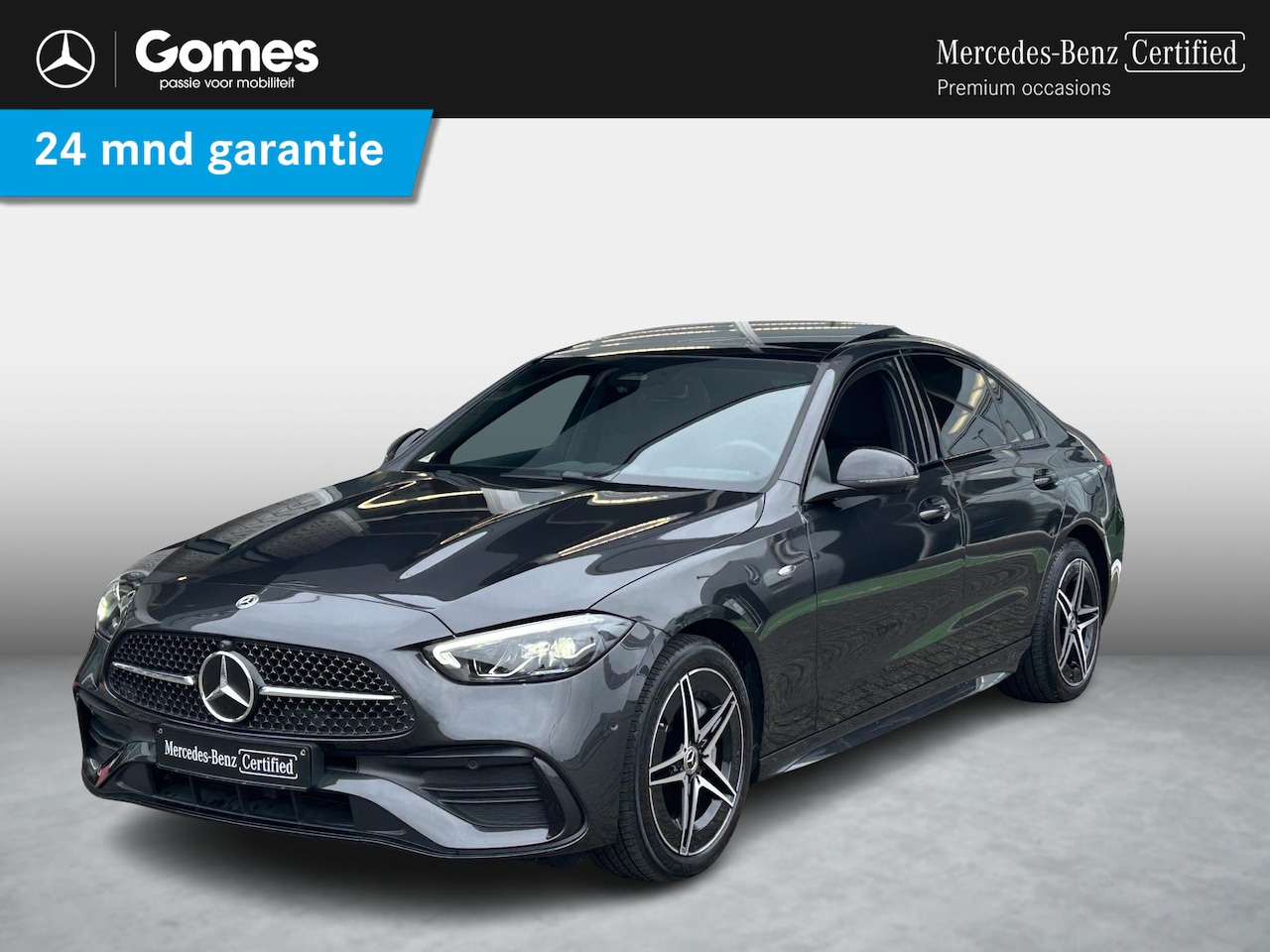 Mercedes-Benz C-klasse - 300 e AMG | Night Pakket | Panoramadak - AutoWereld.nl