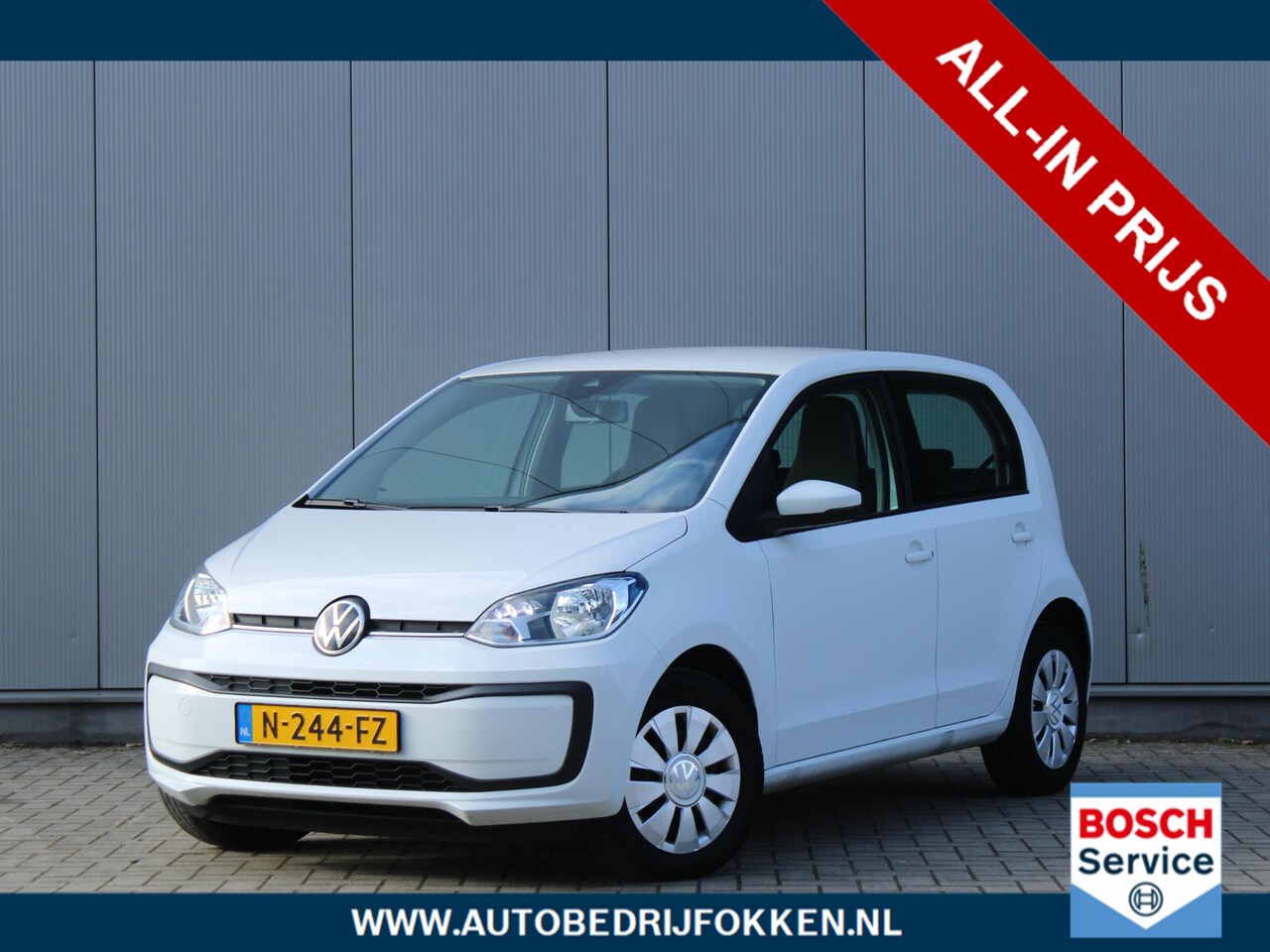 Volkswagen Up! - 1.0 65pk | Airco | Bluetooth | DAB | Elektrische ramen - AutoWereld.nl