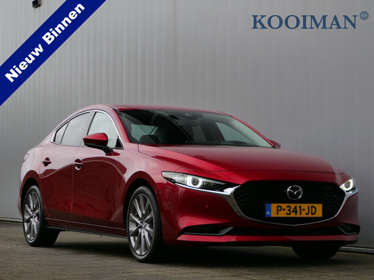 Mazda 3 Sport - 2.0 e-SkyActiv-G M Hybrid 150 Pk Sportive Automaat Navi / DAB / Apple Carplay / Camera / S - AutoWereld.nl