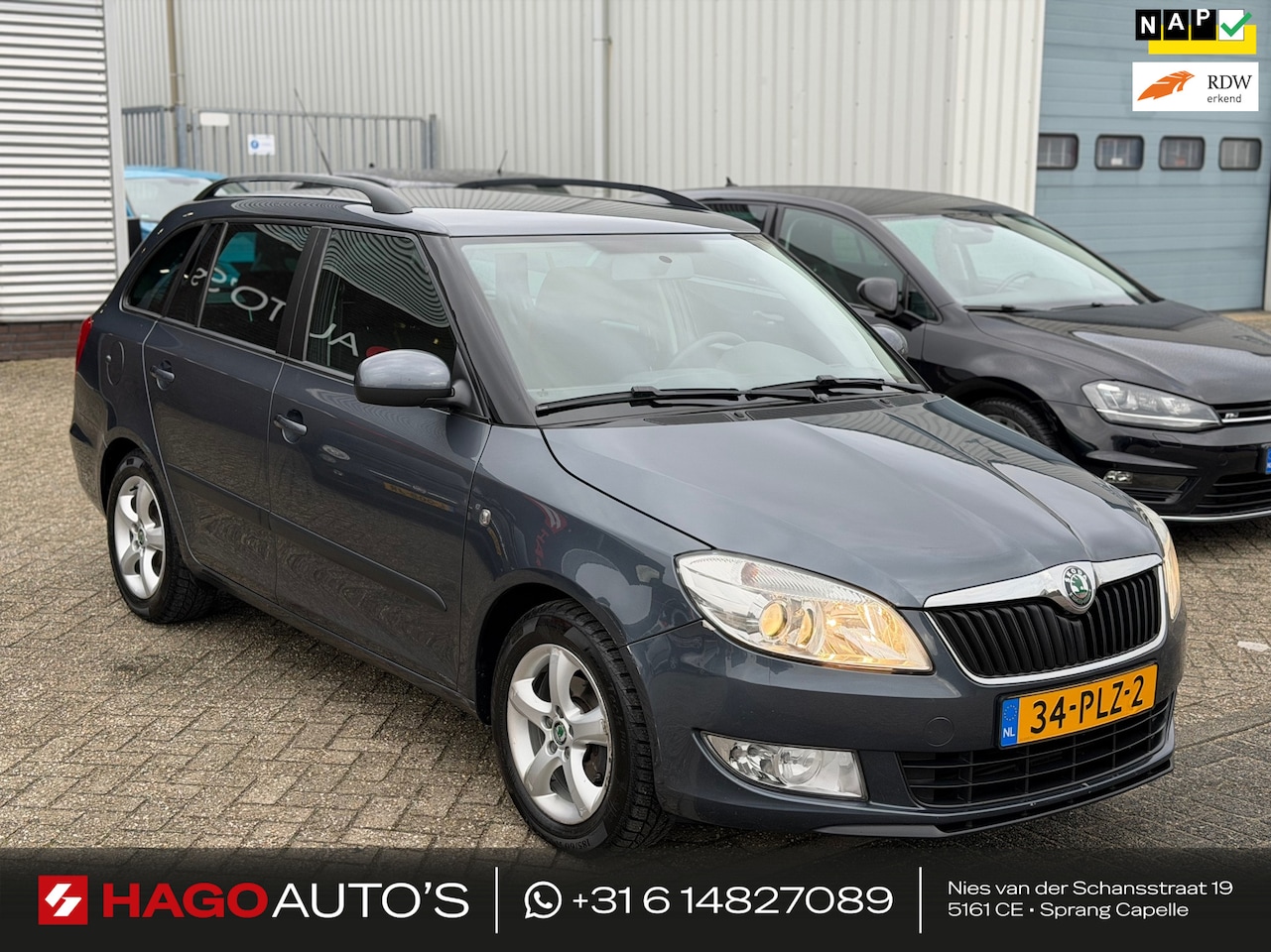 Skoda Fabia Combi - 1.2 TDI Greenline AIRCO/CRUISE/TREKHAAK/MULTIMEDIA - AutoWereld.nl