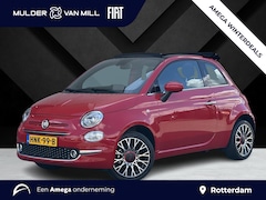 Fiat 500 C - Cabio RED 1.0 Hybrid 70pk | NAVI | CLIMA | DAB+ | 16" LM-VELGEN | APPLE CARPLAY / ANDROID