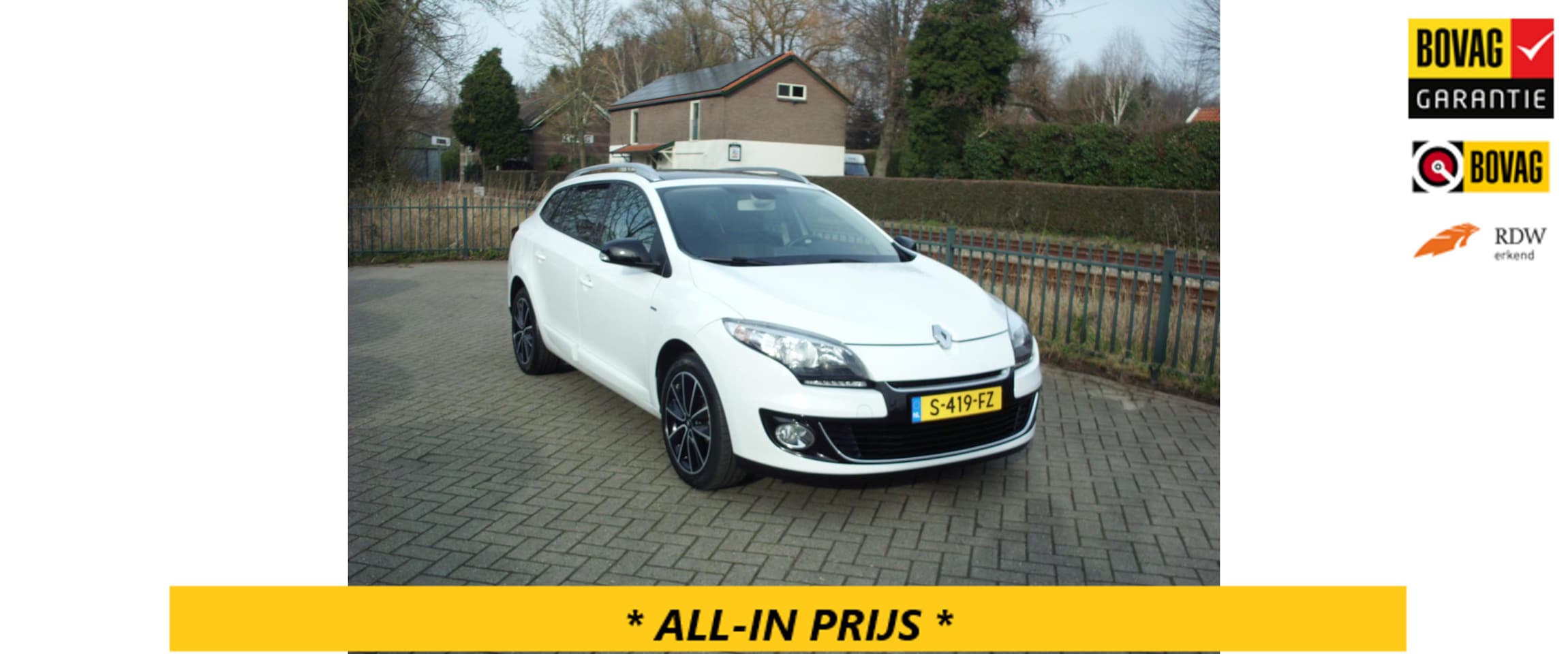 Renault Mégane Estate - 1.2 TCe Bose Cruise pdc panoramadak trekhaak ALLINPRIJS - AutoWereld.nl