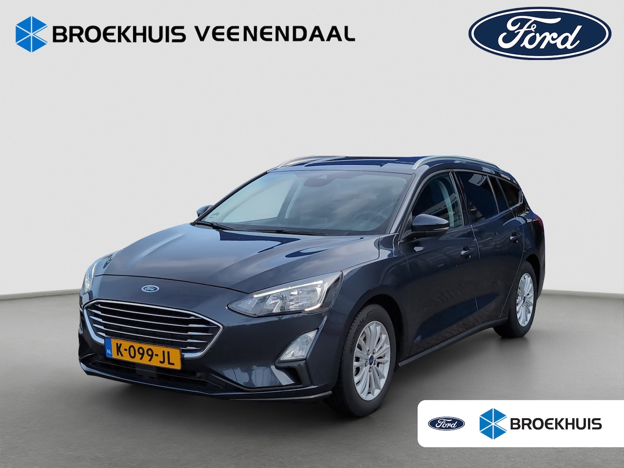 Ford Focus Wagon - 1.0 Hybrid Titanium X Business | Trekhaak | Stoelverwarming | Cruise Control | Apple Carpl - AutoWereld.nl