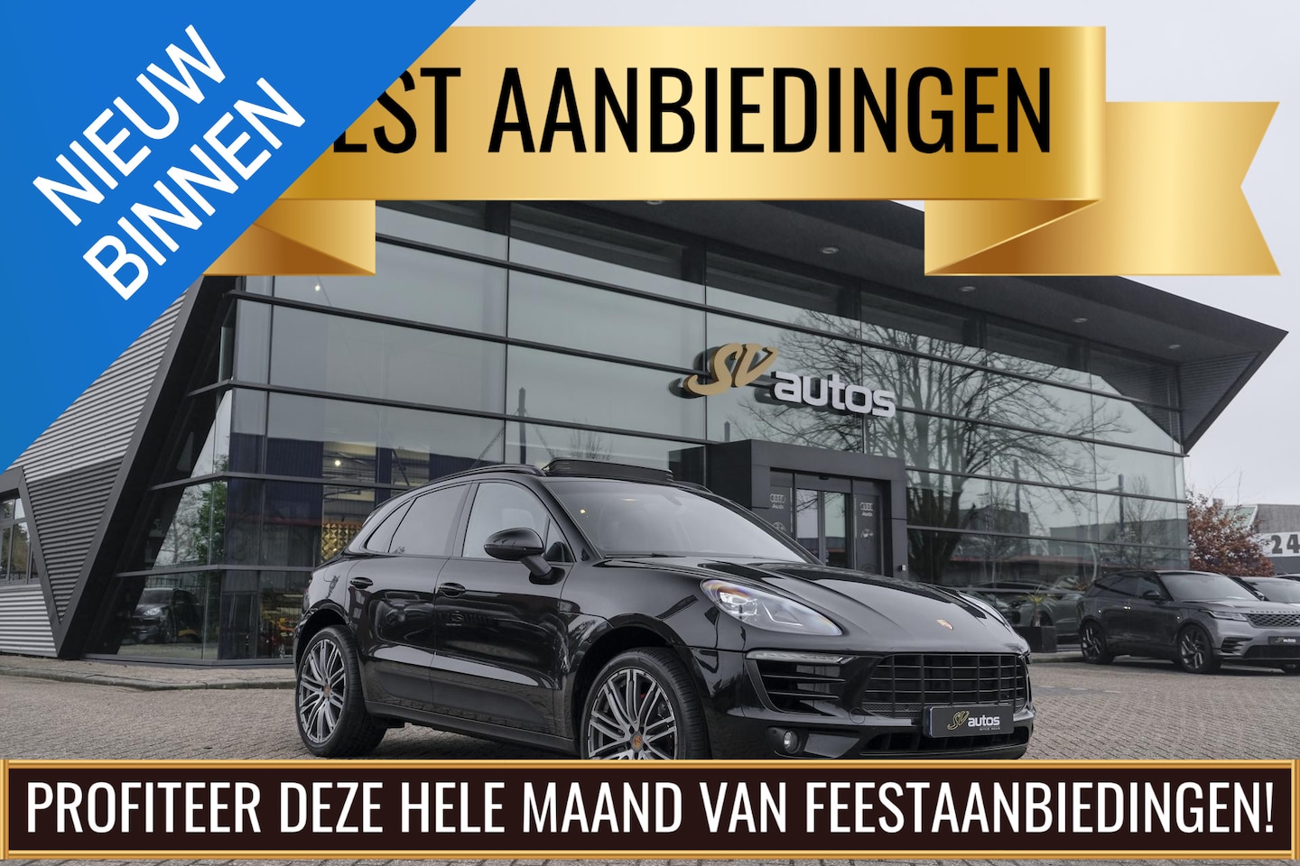 Porsche Macan - 3.0 S V6 340pk Panoramadak Sport chrono 21" LMV Facelift lampen Alcantara Elektrische acht - AutoWereld.nl
