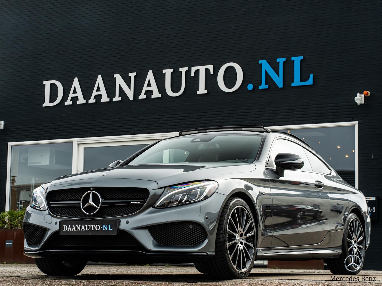 Mercedes-Benz C-klasse Coupé - C43 AMG 4MATIC Pano Keyless 360Cam Burm Memory - AutoWereld.nl