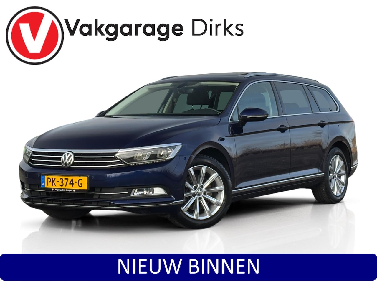 Volkswagen Passat Variant - 1.4 TSI DSG Highline ✅ Pano ✅ LED ✅ Virtual - AutoWereld.nl