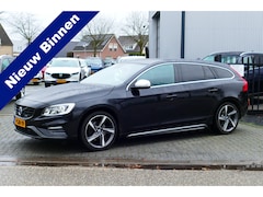Volvo V60 - 1.6 T3 R-Design. Half Leer, StoelVerw, Navi, 18"LMV, PDC V+A, Haak 1600kg