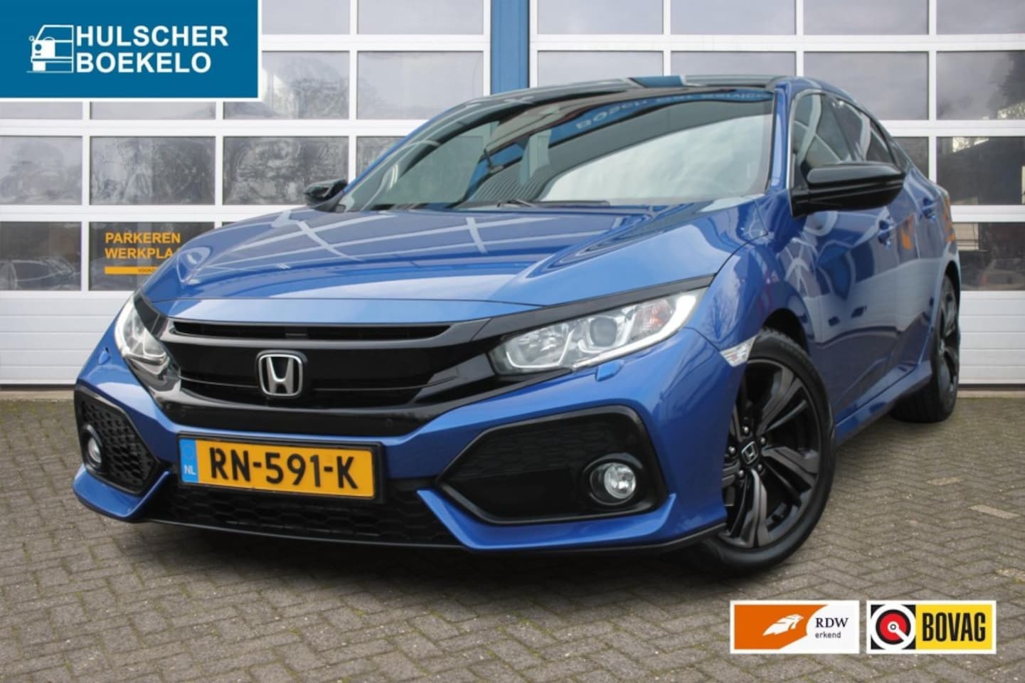Honda Civic - 1.0 I-VTEC ELEGANCE Automaat  **NL-Auto** - AutoWereld.nl