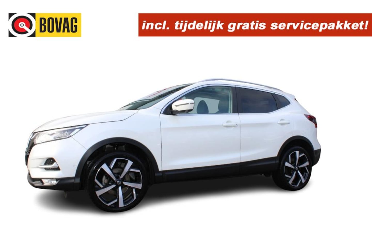 Nissan Qashqai - 1.3 DIG-T TEKNA + Panorama Leder Navi 360gr Camera 19LM Topst!!! - AutoWereld.nl