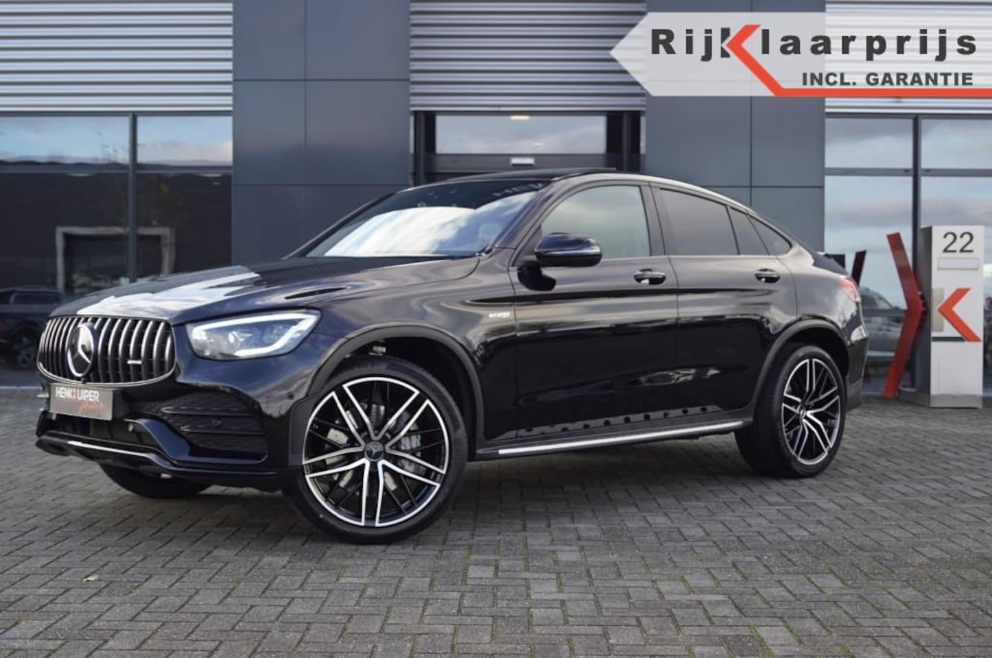 Mercedes-Benz GLC-klasse Coupé - AMG 43 4Matic Premium plus 390pk /Schuifdak/ 21 Inch LM / Distronic - AutoWereld.nl