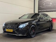 Mercedes-Benz C-klasse Estate - 200 AMG Pano, Cruise Control, Stoelverwarming, Lederen, LED, Navigatie, Kleppensysteem