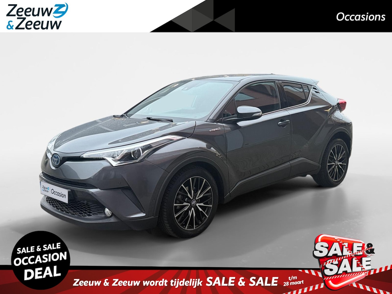 Toyota C-HR - 1.8 Hybrid Dynamic 122PK AUTOMAAT | 1ste eigenaar | Navigatie | Telefoonvoorbereiding | Cr - AutoWereld.nl