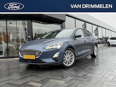 Ford Focus - 125pk Automaat Titanium 'Chrome Blue' | LED Koplampen | Winter Pack | Dealer onderhouden