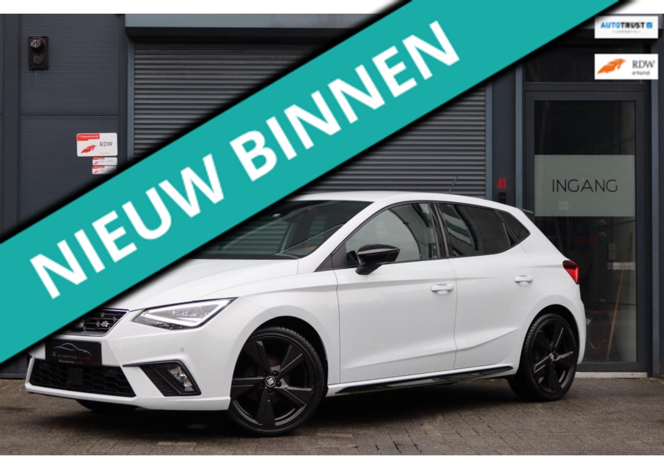 SEAT Ibiza - 1.0 TSI FR Business Intense Plus Black Edit. Beats|Camera||Sfeer|Carplay|VOL - AutoWereld.nl