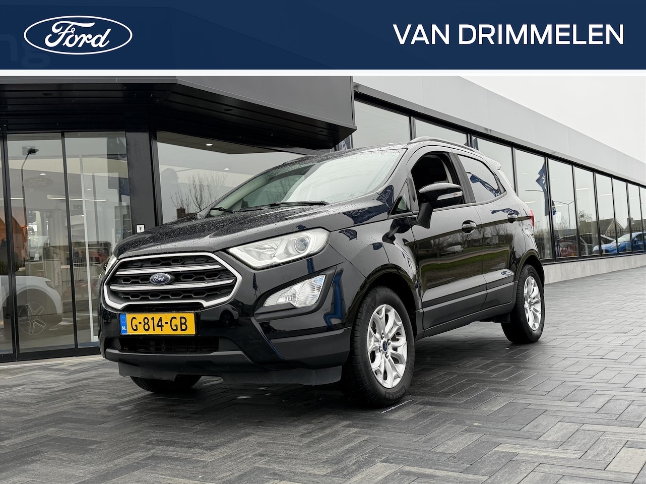 Ford EcoSport - 1.0 EcoBoost 125pk Trend Ultimate 'Agate Black Metallic' | Dealer onderhouden | Apple Carp - AutoWereld.nl