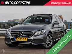 Mercedes-Benz C-klasse Estate - 220 CDI Prestige Panoramadak Leder LED Camera Stoelverwarming Navigatie 17"