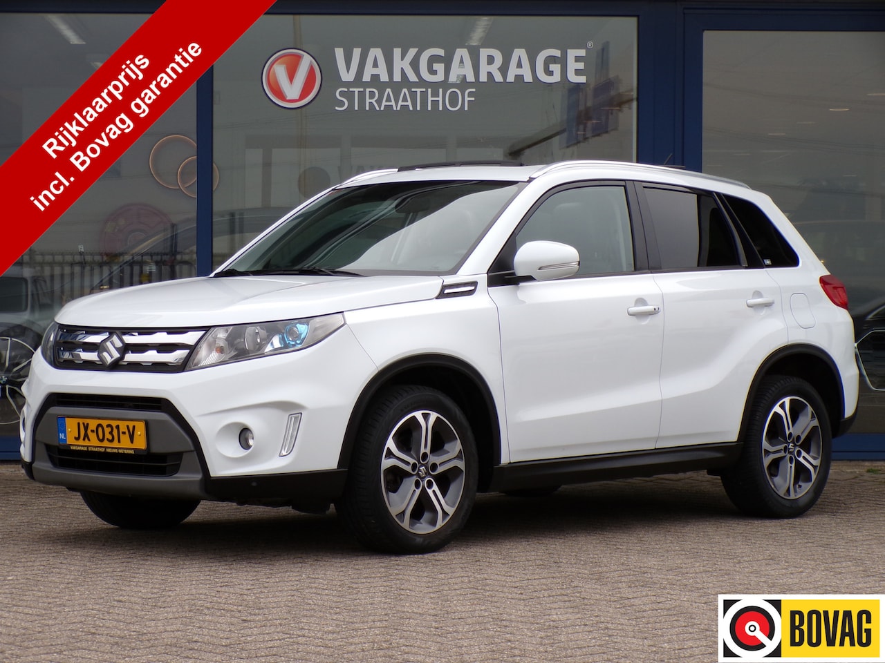 Suzuki Vitara - 1.6 High Executive 1.6 High Executive, Trekhaak / Carplay + Android Auto / Sensoren + Camera / Stoelverwarmin - AutoWereld.nl