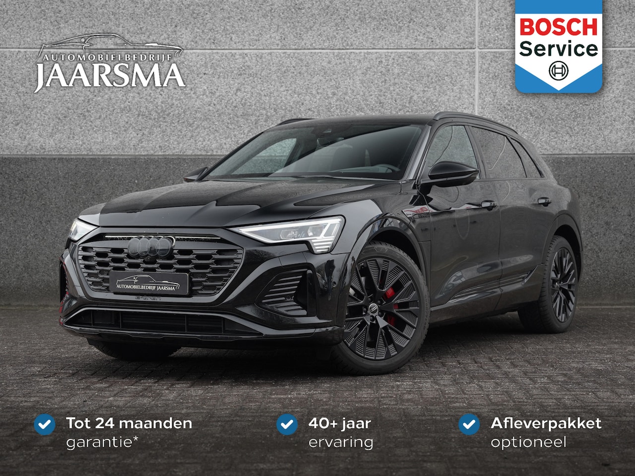 Audi Q8 e-tron - 55 quattro S Edition 115 kWh |S-Line |Stoel/ stuurverwarming |Glazen schuif/kanteldak |Cru - AutoWereld.nl