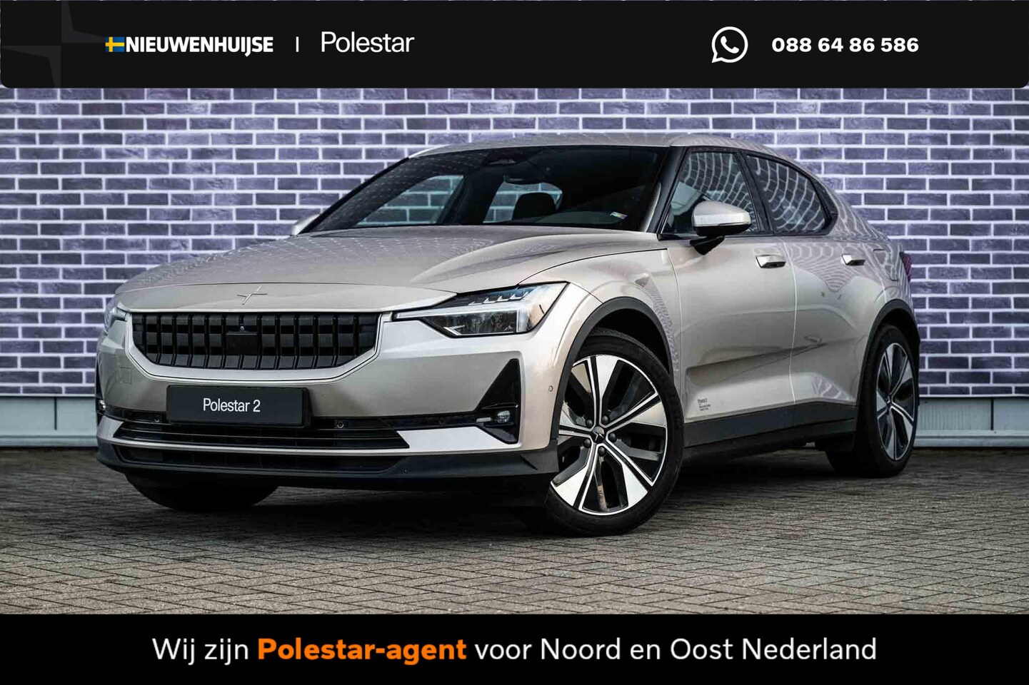 Polestar 2 - Long Range Single Motor 78 kWh | 360 Graden Camera | Cruise Control Adaptief | BLIS | Park - AutoWereld.nl