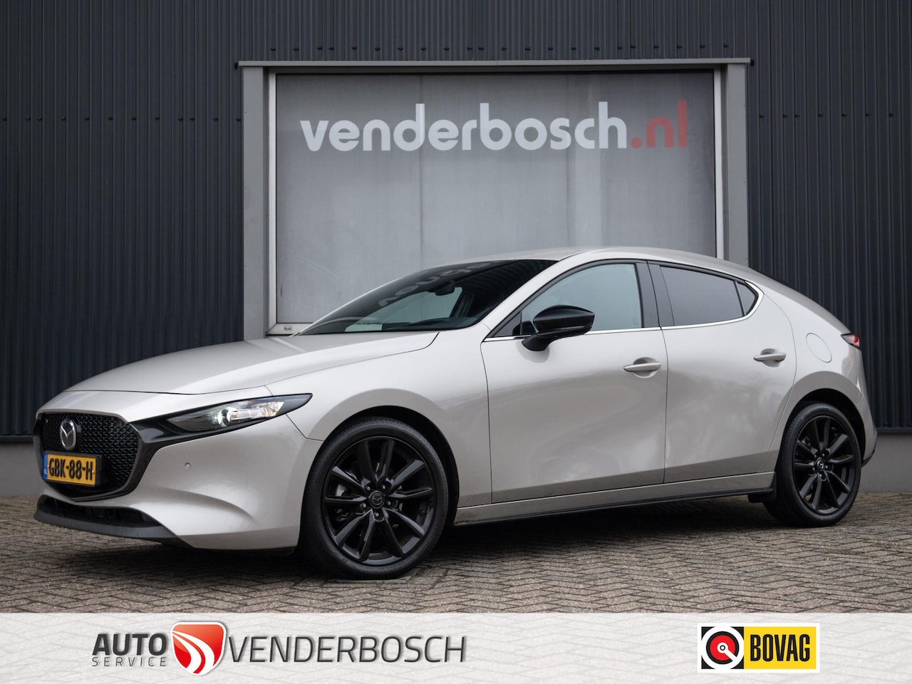 Mazda 3 - 2.0 e-SkyActiv-G M Hybrid 150 Homura | CarPlay | Adaptive Cruise | LED | Stoelverwarming - AutoWereld.nl