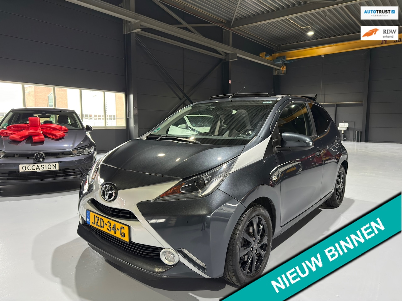 Toyota Aygo - 1.0 VVT-i x-cite Vouwdak |Camera | APK - AutoWereld.nl