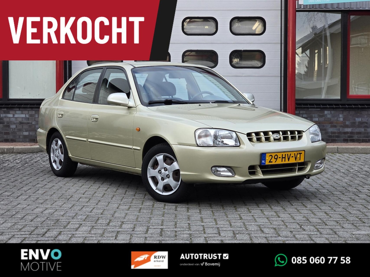 Hyundai Accent - 1.5i GLS 47.500KM!/Airco/Distibutie v.v./APK - AutoWereld.nl