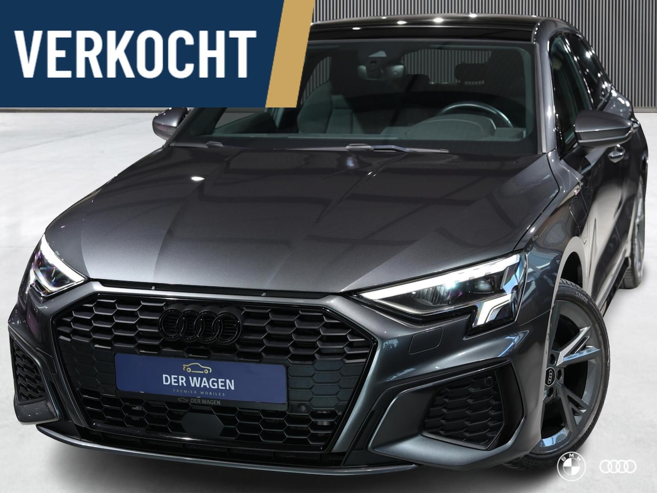 Audi A3 - 40 TFSIe S LINE / PANODAK / AMBIENTE / CARPLAY / 18" - AutoWereld.nl