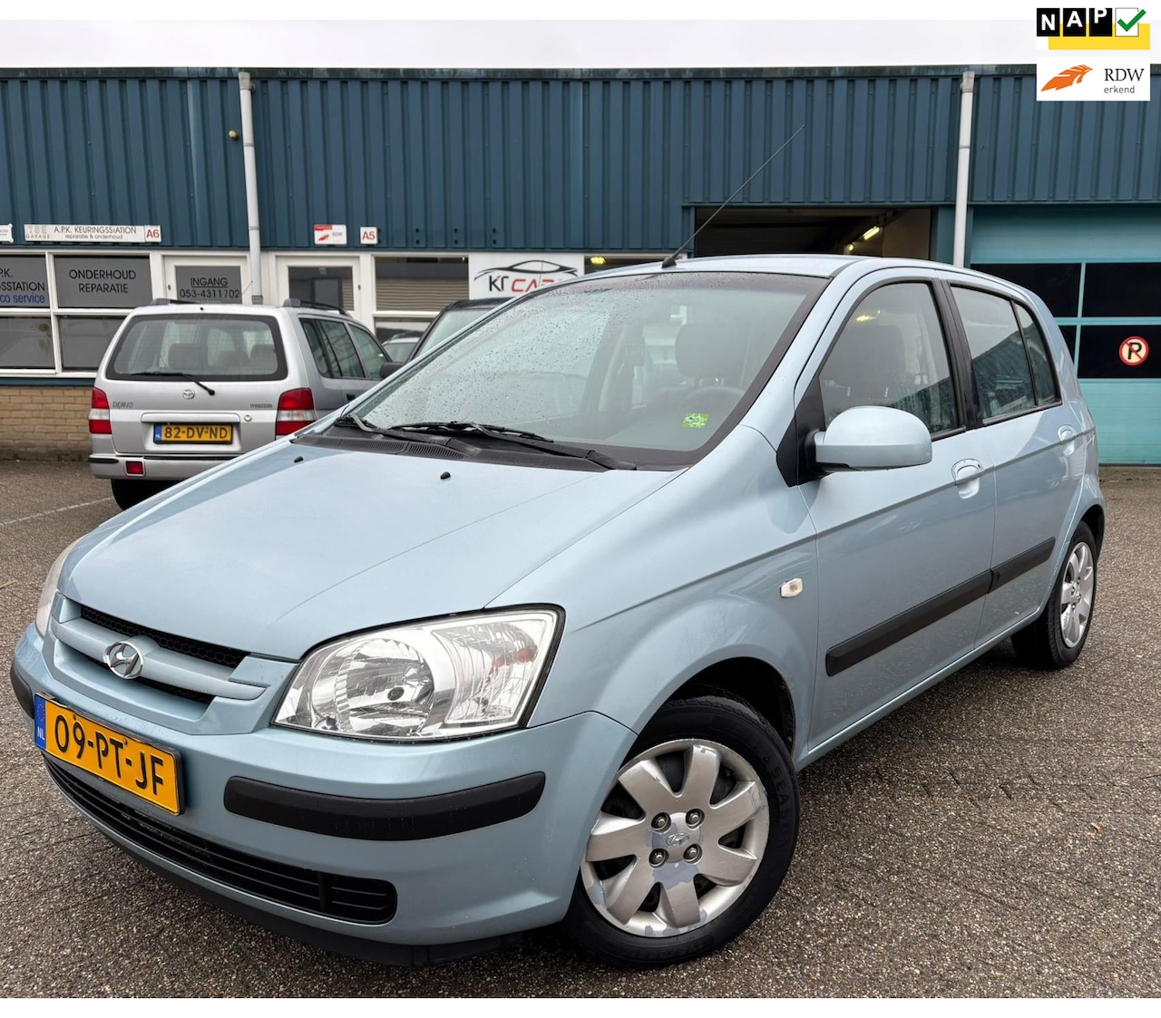 Hyundai Getz - 1.3i GL Cool | 5 Deurs | Airco | Trekhaak | Schermpje met bluetooth | Lage KM Stand NAP | - AutoWereld.nl