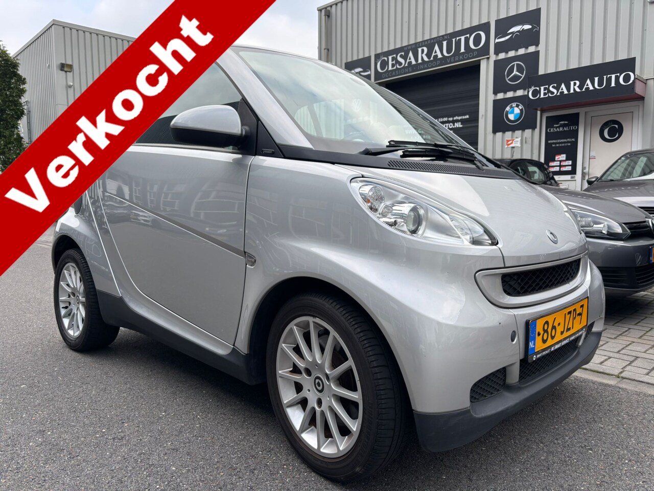 Smart Fortwo coupé - 1.0 mhd Passion / 94 DKM / LEER - AutoWereld.nl