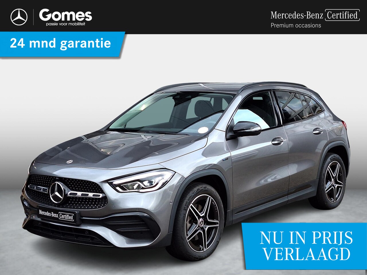 Mercedes-Benz GLA-Klasse - 250 e | AMG Line | Night pakket | Widescreen | Stoelverwarming voor | Easy Pack achterklep - AutoWereld.nl