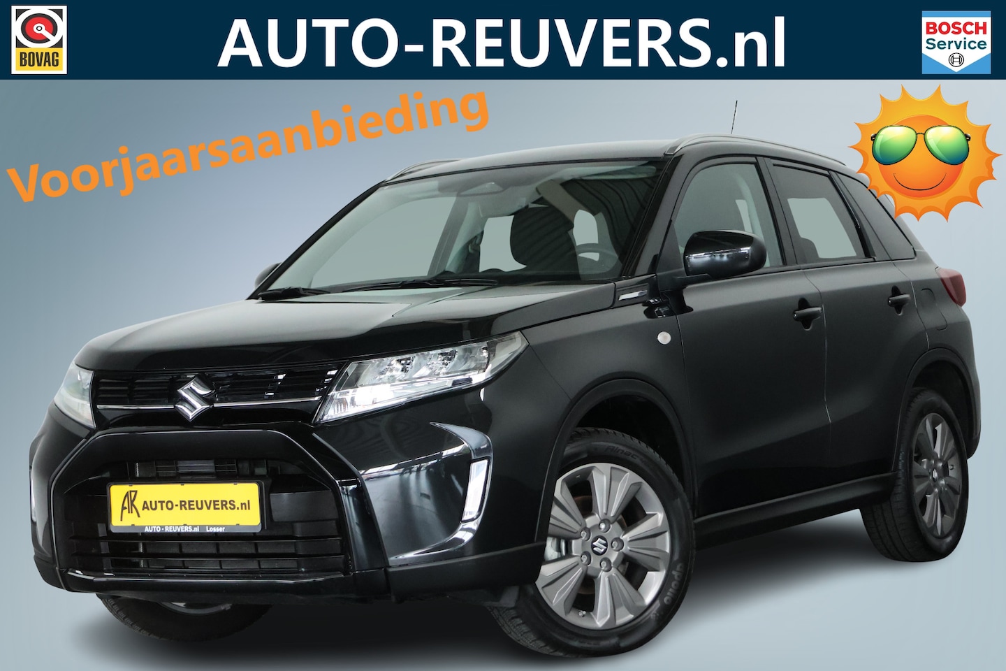 Suzuki Vitara - 1.4 Boosterjet Comfort Smart Hybrid / LED / ACC / Navi / CarPlay / Cam / Keyless - AutoWereld.nl