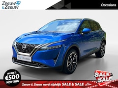 Nissan Qashqai - 1.3 MHEV Tekna Apple Carplay/Android Auto , navigatiesysteem full map , elektrisch bedienb