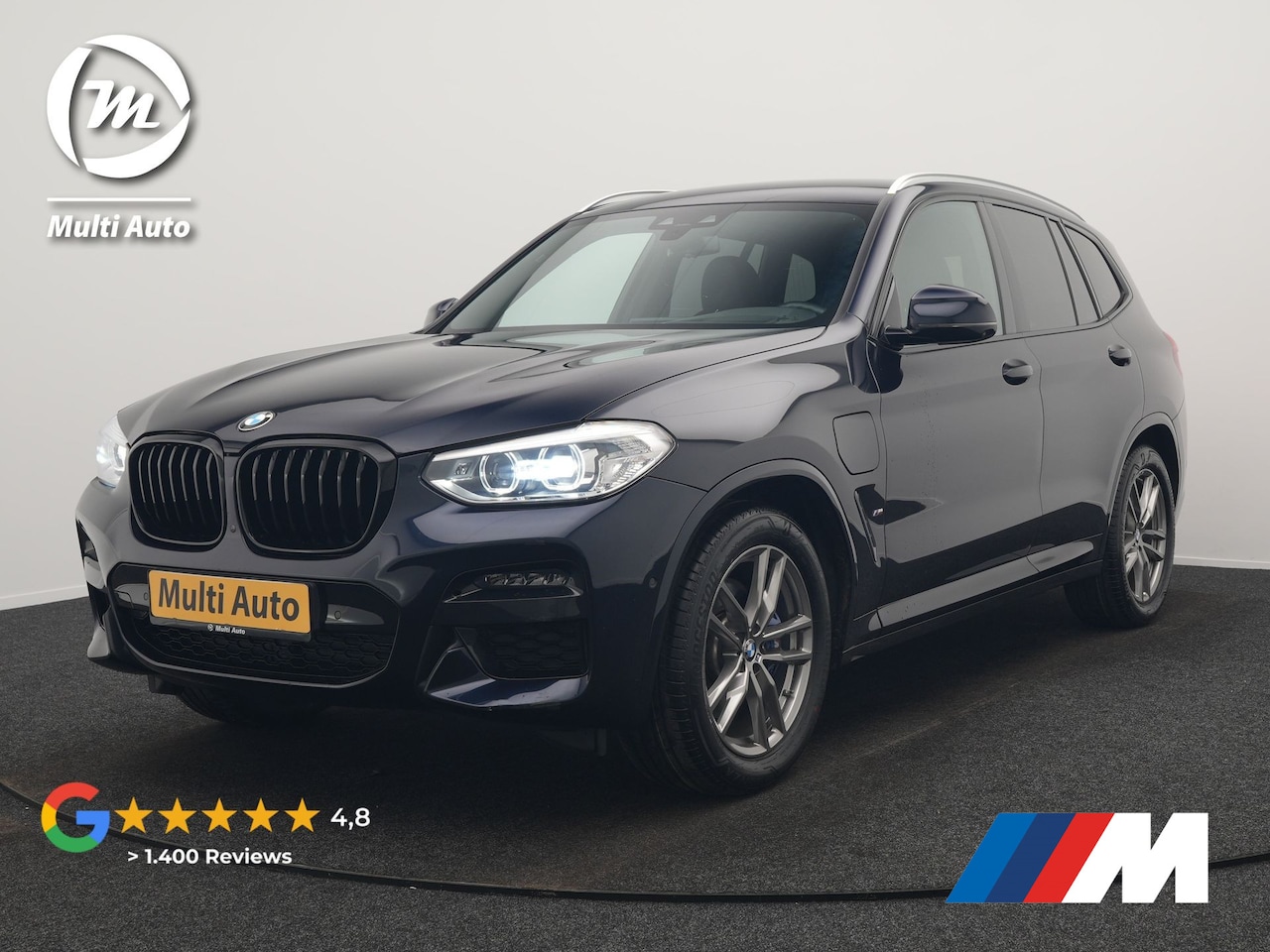 BMW X3 - xDrive30e M Sport Plug In Hybrid 293pk Dealer O.H. PHEV | Head Up | 360 Camera | Lederen S - AutoWereld.nl